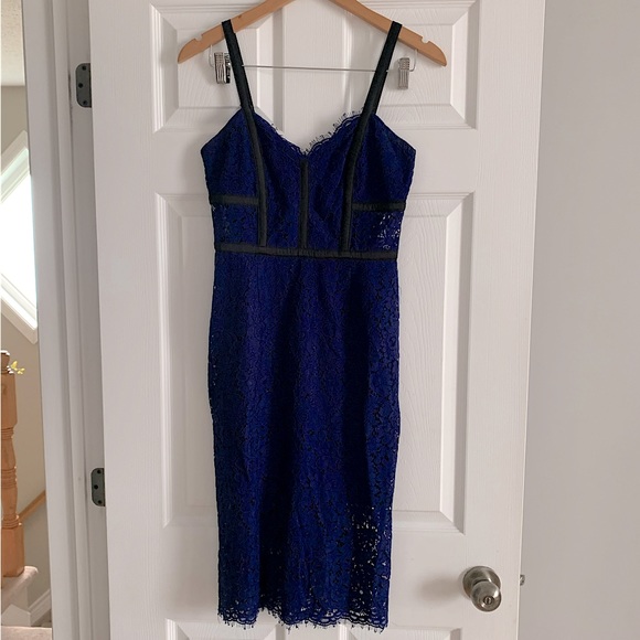 Express Corset Lace Dress Sz4 -Like New - Picture 2 of 11